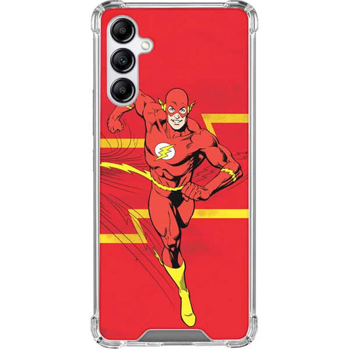 DC Comics Jagged Flash Galaxy A15 5G Clear Case